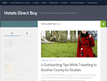 Tablet Screenshot of hotelsdirectbuy.com